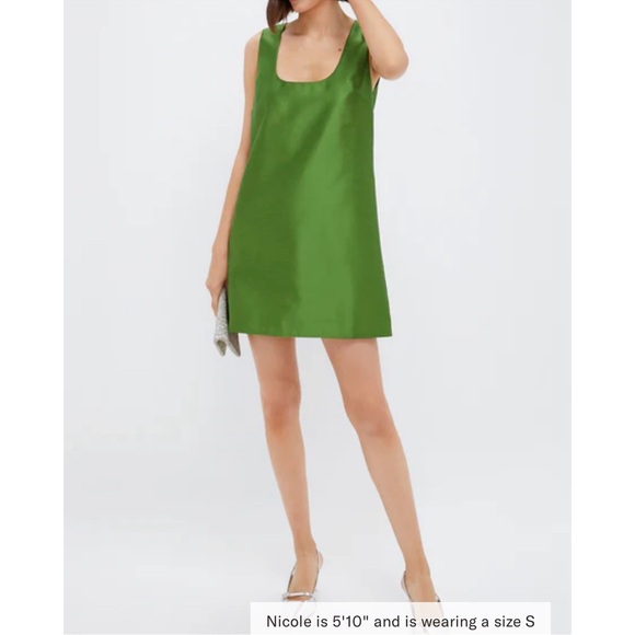 slim fit dress slacks Cassie Dress Teal Dupioni Xs / Blue main image 0